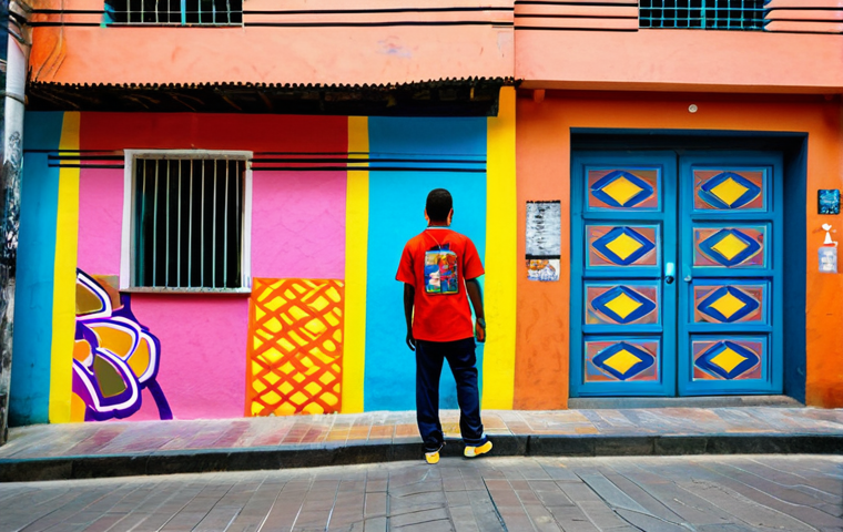 벽화여행 블로그 콘텐츠 계획 - Lisbon Street Artist at Work**

"A street artist in Lisbon, Portugal, creating a mosaic mural on a c...